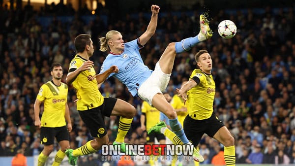 UCL Soccer: Man City made a late run to beat Dortmund 2-1