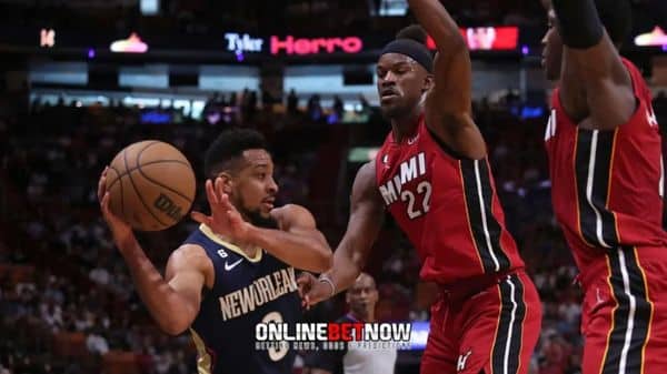 NBA Odds Heat narrowly defeated Pelicans